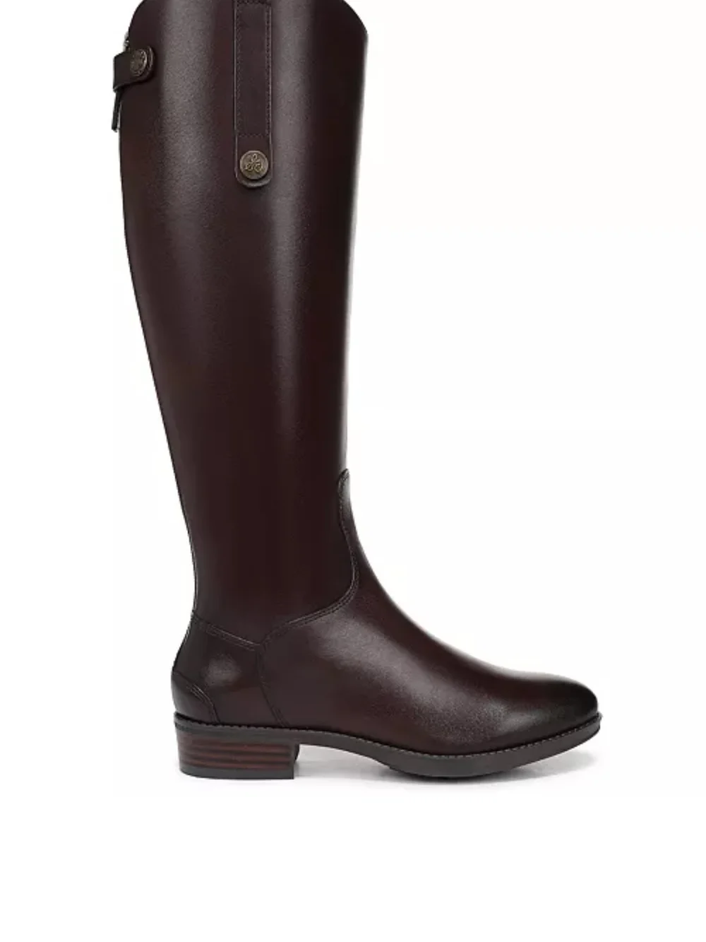 Tall Women's Knee High Riding Boot in Dark Brown